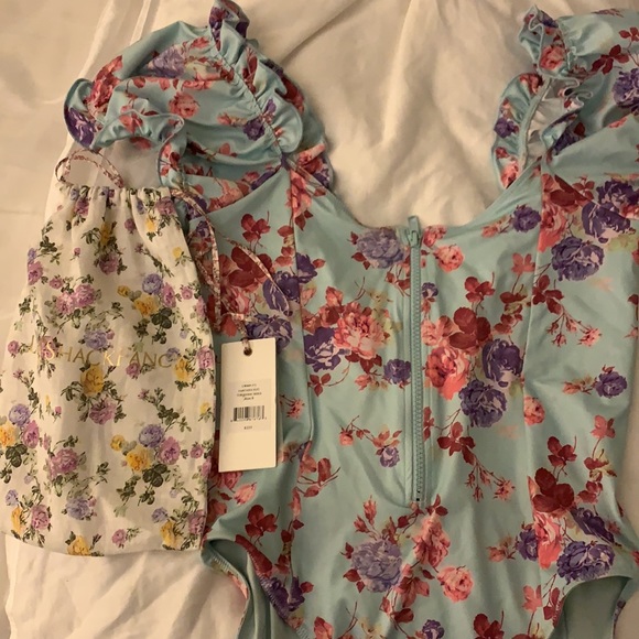 NWT LoveShackFancy One Piece Swimsuit - Picture 6 of 8